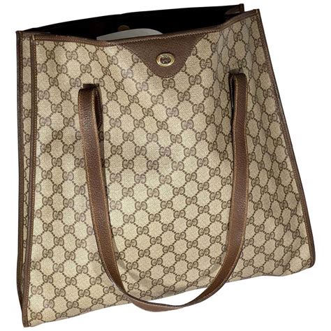 tote women's gucci bags|gucci canvas bag vintage.